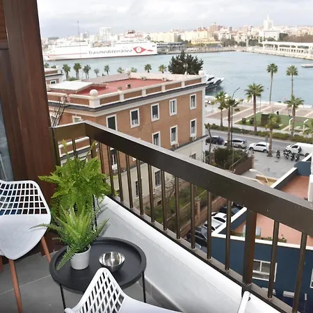 Apartment Port And Beach -Parking- Málaga Exterior foto